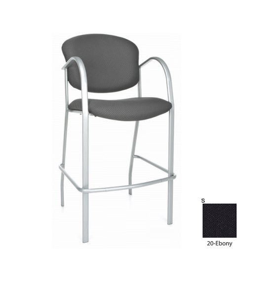 Ebony Danbelle Series Cafe Height Chair